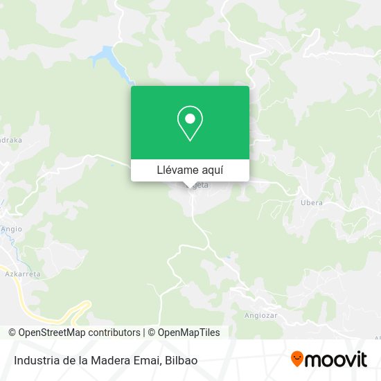 Mapa Industria de la Madera Emai