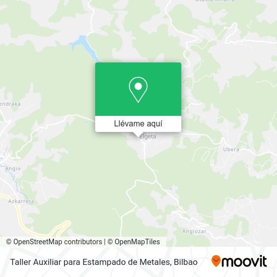 Mapa Taller Auxiliar para Estampado de Metales