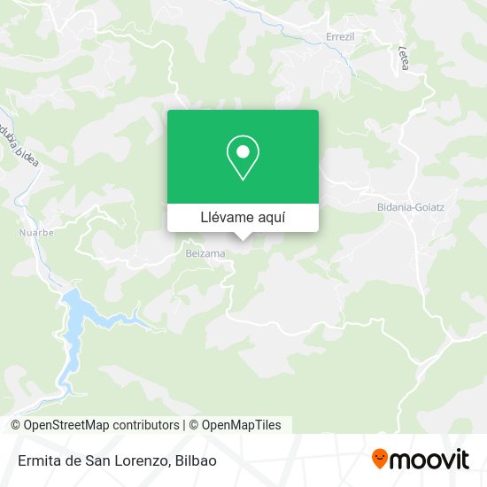 Mapa Ermita de San Lorenzo