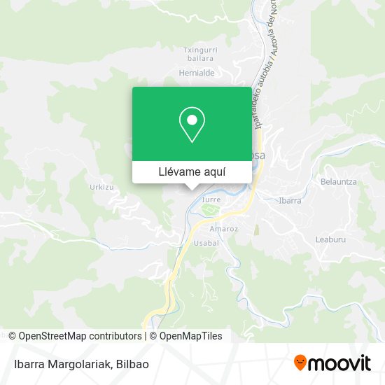 Mapa Ibarra Margolariak