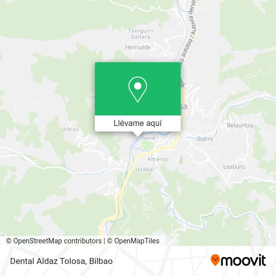 Mapa Dental Aldaz Tolosa