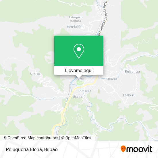 Mapa Peluquería Elena