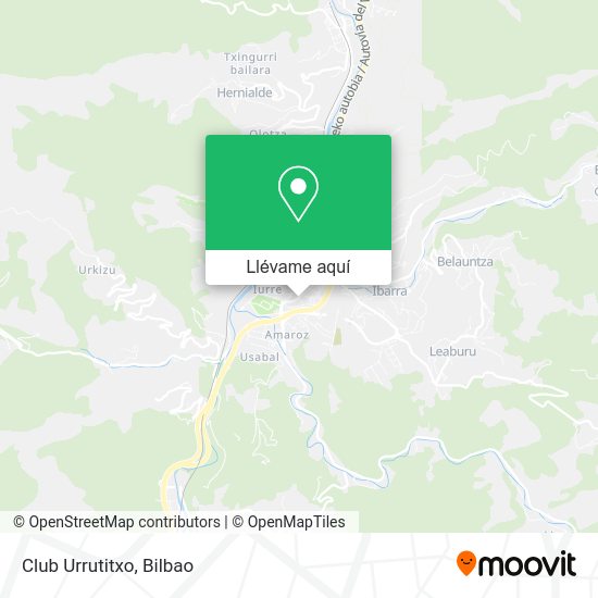 Mapa Club Urrutitxo