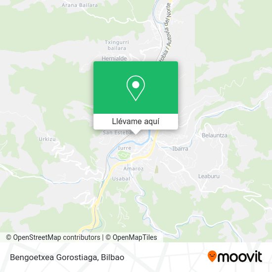 Mapa Bengoetxea Gorostiaga