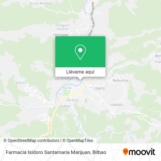Mapa Farmacia Isidoro Santamaría Marijuan