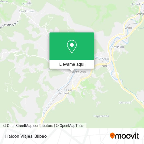 Mapa Halcón Viajes