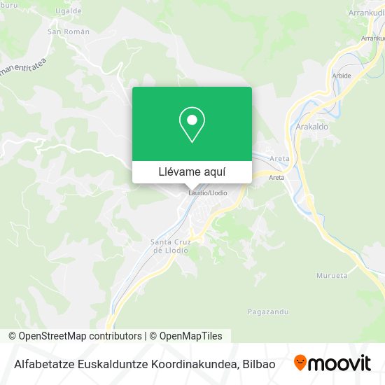 Mapa Alfabetatze Euskalduntze Koordinakundea