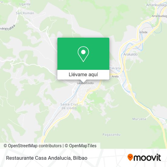 Mapa Restaurante Casa Andalucía