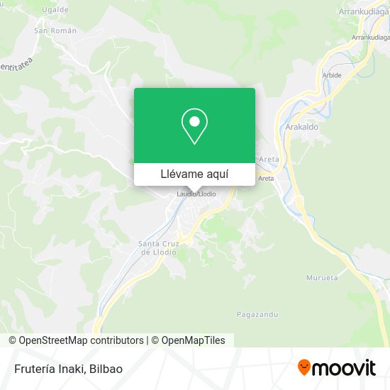 Mapa Frutería Inaki