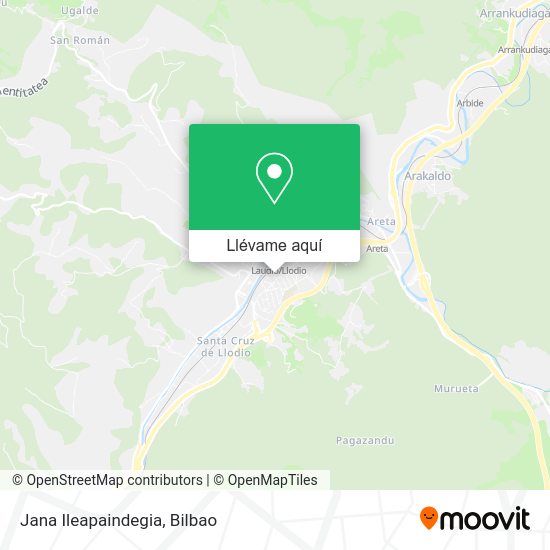 Mapa Jana Ileapaindegia