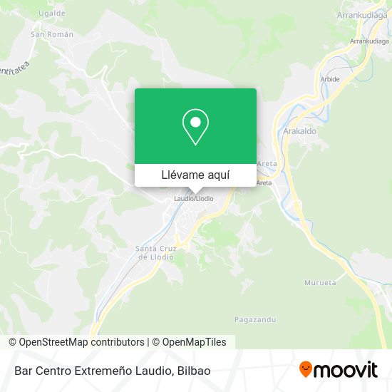 Mapa Bar Centro Extremeño Laudio