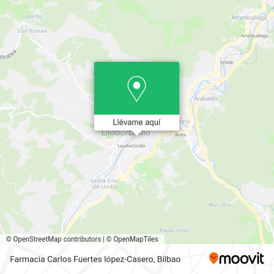 Mapa Farmacia Carlos Fuertes lópez-Casero