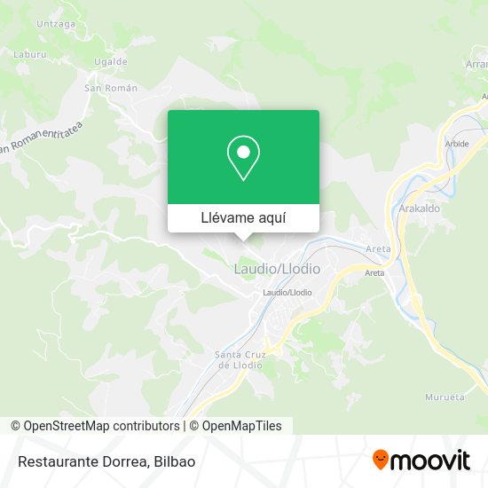 Mapa Restaurante Dorrea
