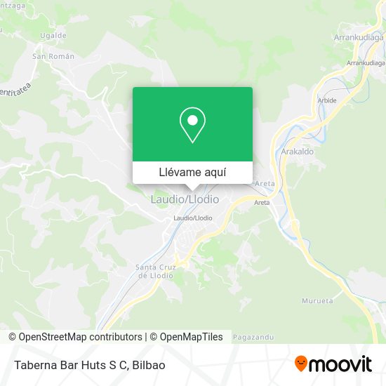 Mapa Taberna Bar Huts S C