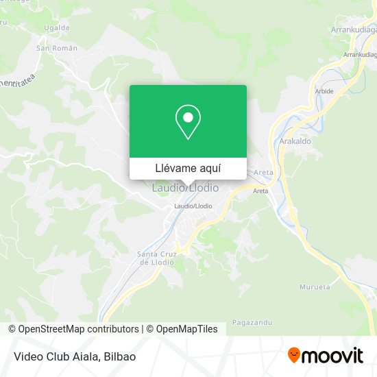 Mapa Video Club Aiala