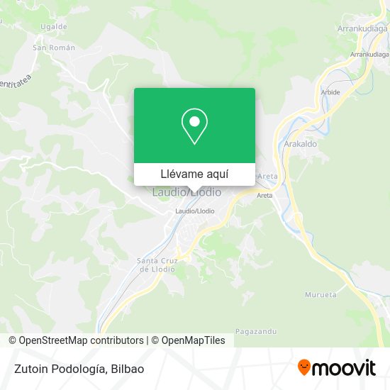 Mapa Zutoin Podología