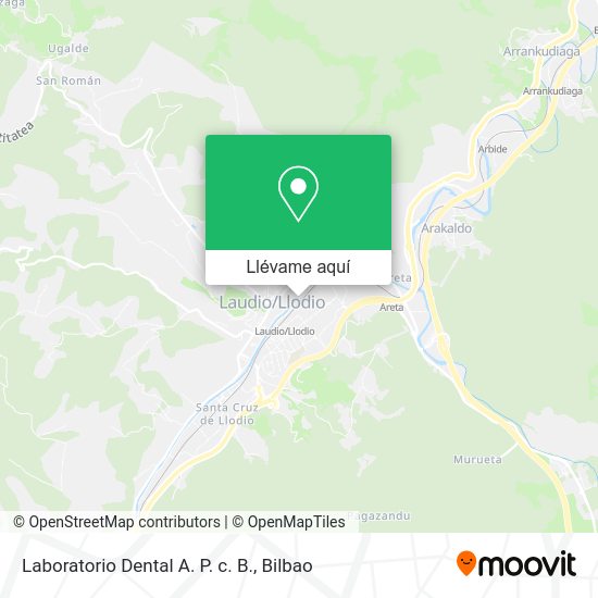 Mapa Laboratorio Dental A. P. c. B.