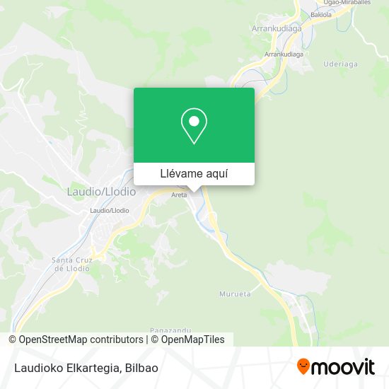 Mapa Laudioko Elkartegia