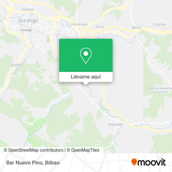 Mapa Bar Nuevo Pino