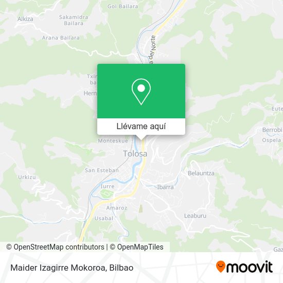 Mapa Maider Izagirre Mokoroa