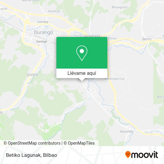 Mapa Betiko Lagunak