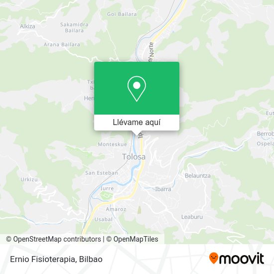 Mapa Ernio Fisioterapia