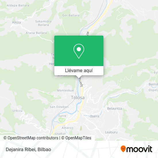 Mapa Dejanira Ribei