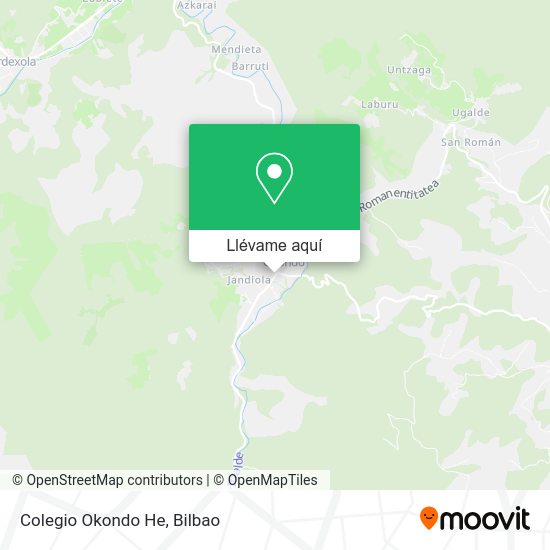 Mapa Colegio Okondo He