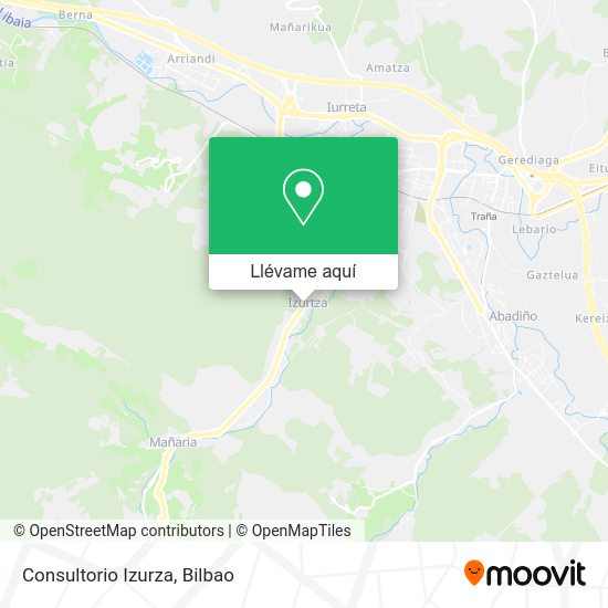 Mapa Consultorio Izurza