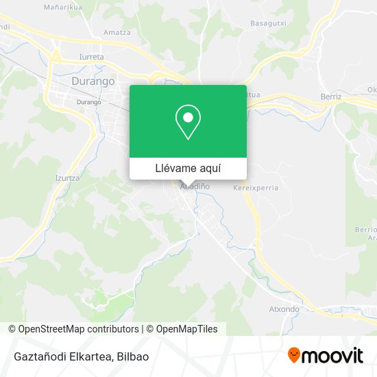Mapa Gaztañodi Elkartea