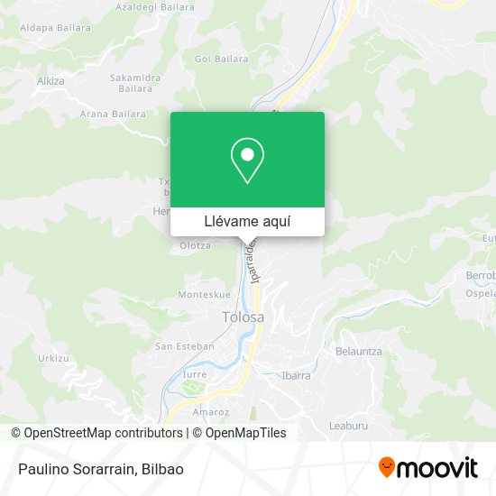 Mapa Paulino Sorarrain