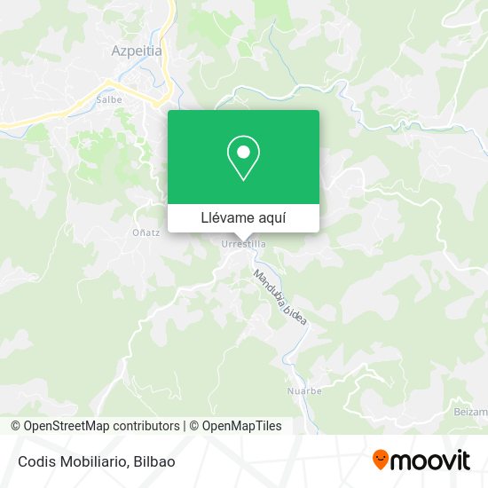Mapa Codis Mobiliario