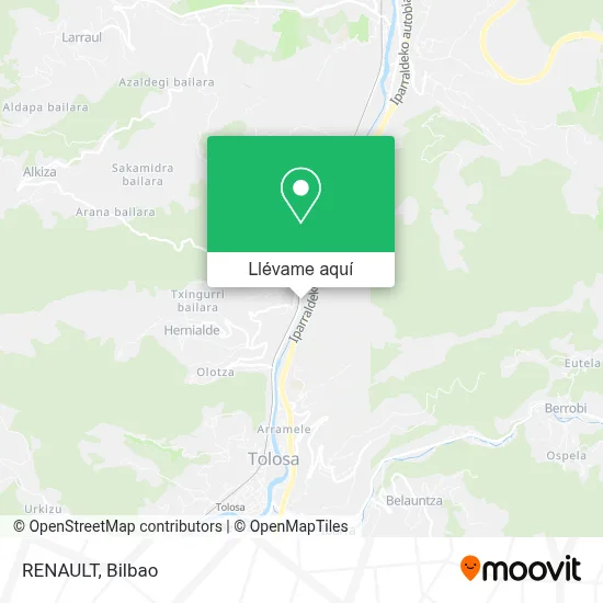 Mapa RENAULT