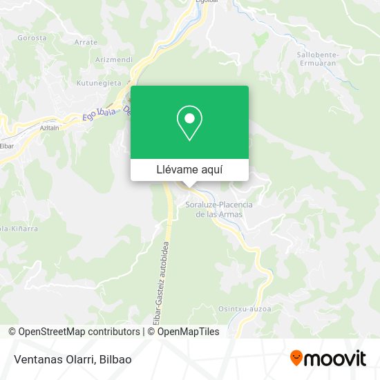 Mapa Ventanas Olarri