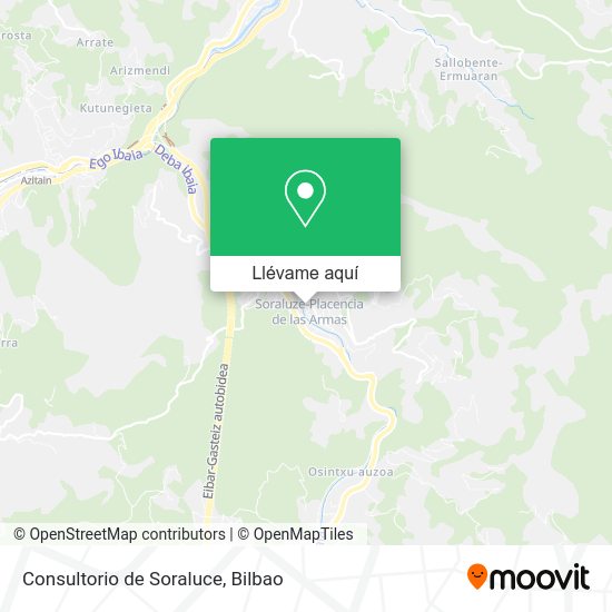 Mapa Consultorio de Soraluce