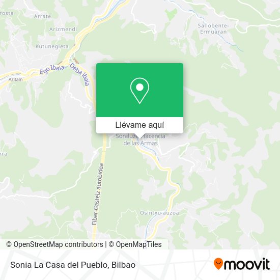 Mapa Sonia La Casa del Pueblo