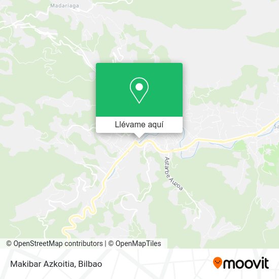 Mapa Makibar Azkoitia