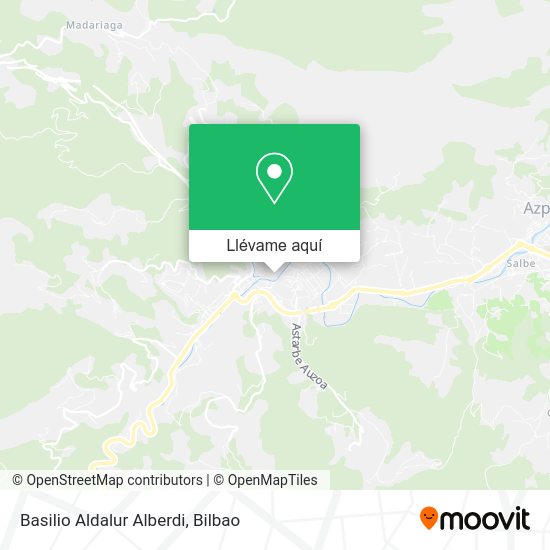 Mapa Basilio Aldalur Alberdi