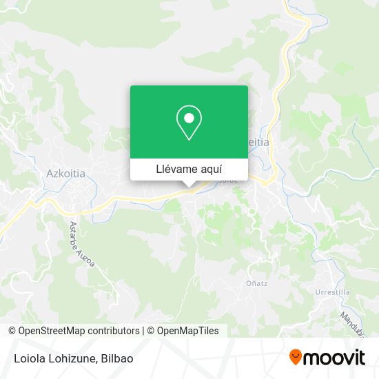 Mapa Loiola Lohizune