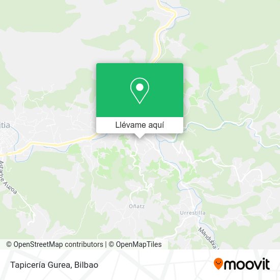 Mapa Tapicería Gurea