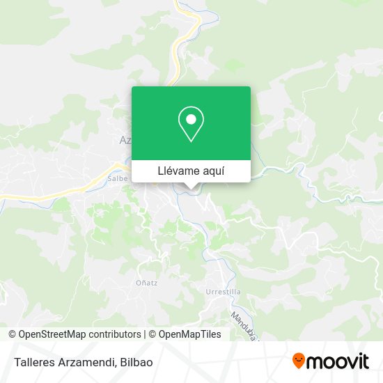 Mapa Talleres Arzamendi