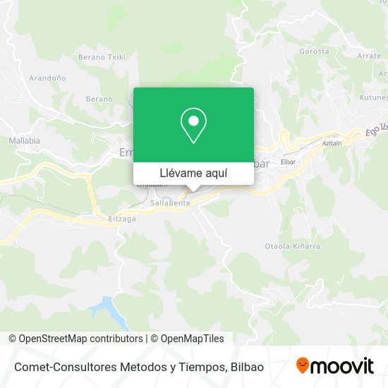 Mapa Comet-Consultores Metodos y Tiempos