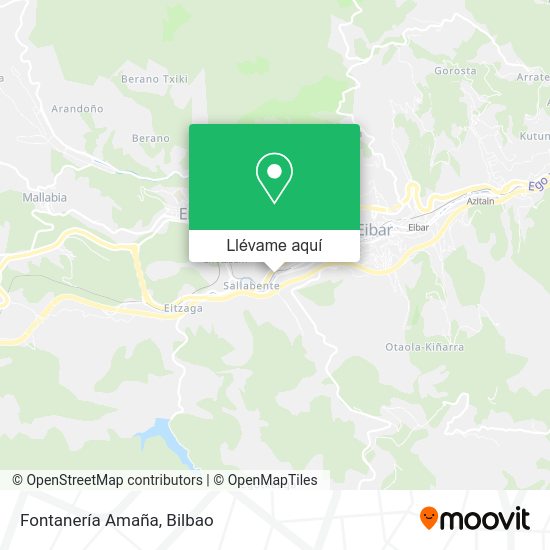 Mapa Fontanería Amaña