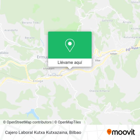 Mapa Cajero Laboral Kutxa Kutxazaina