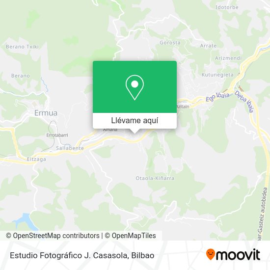 Mapa Estudio Fotográfico J. Casasola