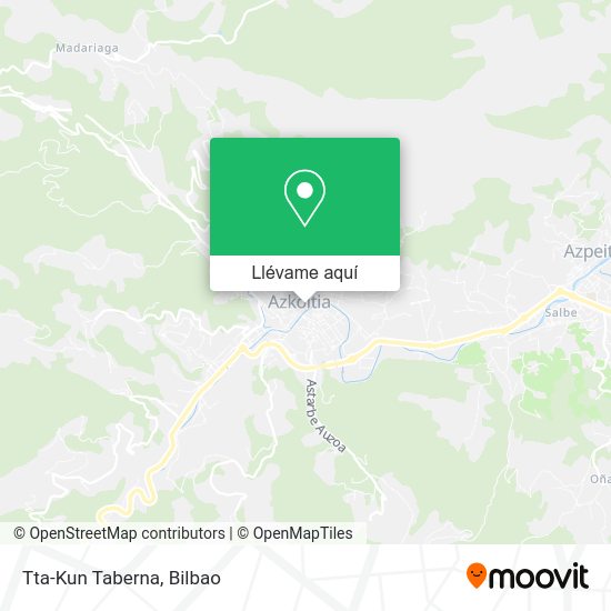 Mapa Tta-Kun Taberna