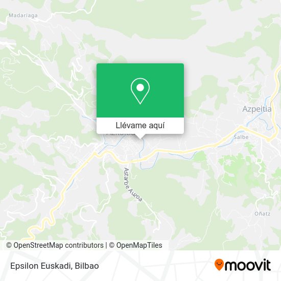 Mapa Epsilon Euskadi