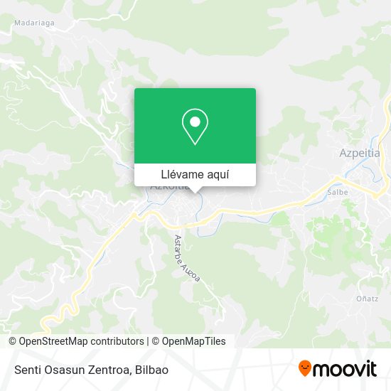 Mapa Senti Osasun Zentroa