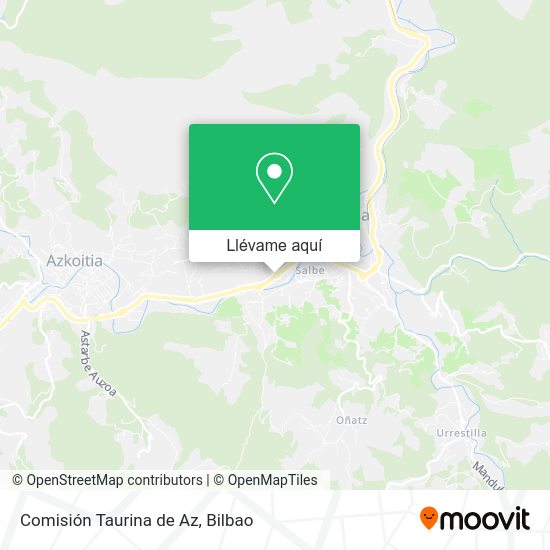 Mapa Comisión Taurina de Az