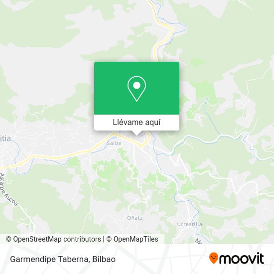 Mapa Garmendipe Taberna